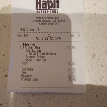 Habit Burger & Grill - Salad Near Me - San Rafael, California