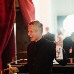 Cocktails Done Right - Wedding Reception in Austin, Tx. This is me getting the crowd fired up right before I start flipping 3 bottles.