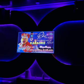 X.O Karaoke - a stage with neon lights - Karaoke Near Me - Westminster, California X.O Karaoke - a stage with neon lights - Karaoke Near Me - Westminster, California