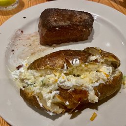 Signature Sirloin Steak and Loaded Baked Potato Signature Sirloin Steak and Loaded Baked Potato