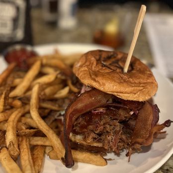 One Bourbon - Pulled pork sandwich - American Near Me - Grand Rapids, Michigan