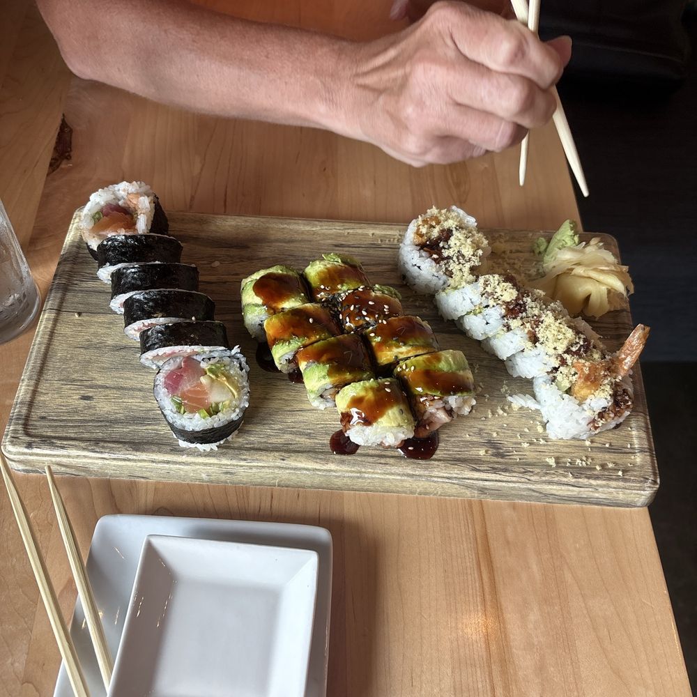 Wasabi Sushi Bar - Crazy, caterpillar and shrimp tempura rolls.. - Asian Fusion Near Me - O'Fallon, Illinois Wasabi Sushi Bar - Crazy, caterpillar and shrimp tempura rolls.. - Asian Fusion Near Me - O'Fallon, Illinois