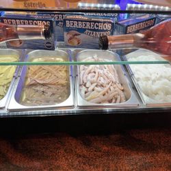 La Tertulia - Fresh seafood on display.