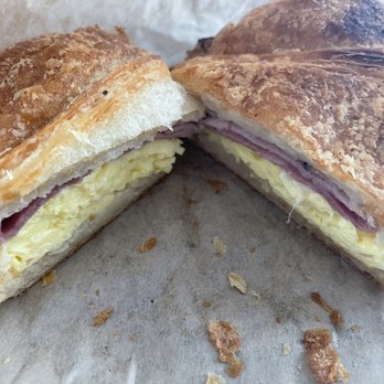 Influx Cafe - Croissant with Swiss cheese and Black Forest ham - Coffee & Tea Near Me - San Diego, California Influx Cafe - Croissant with Swiss cheese and Black Forest ham - Coffee & Tea Near Me - San Diego, California