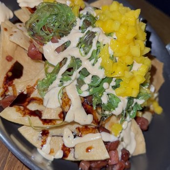 Off The Hook Raw Bar & Grill - Ahi Tuna Nachos - Seafood Near Me - Astoria, New York Off The Hook Raw Bar & Grill - Ahi Tuna Nachos - Seafood Near Me - Astoria, New York