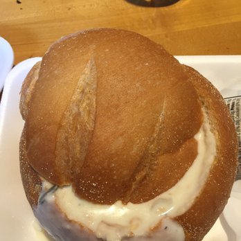 Boston Chowda - New England Clam Chowder in a bread bowl - Seafood Near Me - Boston, Massachusetts Boston Chowda - New England Clam Chowder in a bread bowl - Seafood Near Me - Boston, Massachusetts