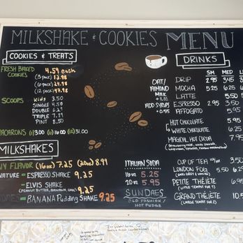 Milkshake and Cookies - Ice Cream & Frozen Yogurt Near Me - Plainfield, Illinois
