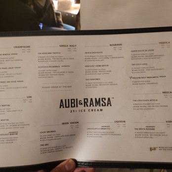 Aubi & Ramsa - Menu - Ice Cream & Frozen Yogurt Near Me - New York, New York Aubi & Ramsa - Menu - Ice Cream & Frozen Yogurt Near Me - New York, New York