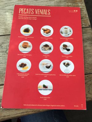 Menu photo 1 Piscolabis Barcelona, B