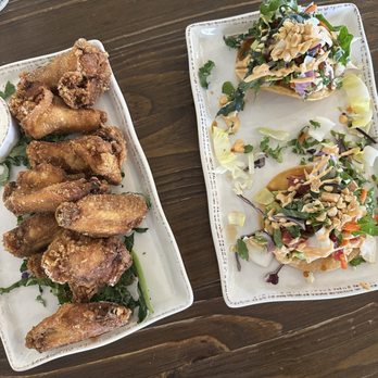 Farmhouse 78 - Salt & Vinegar Chicken Wings Ahi Tuna Tacos - American Near Me - Santa Ysabel, California Farmhouse 78 - Salt & Vinegar Chicken Wings Ahi Tuna Tacos - American Near Me - Santa Ysabel, California