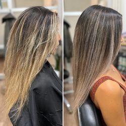 Bespoke Hair Salon  - Magic Sleek on blonde hair