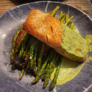 Salt + Stone - Fire Roasted Salmon - Seafood Near Me - Somerville, Massachusetts