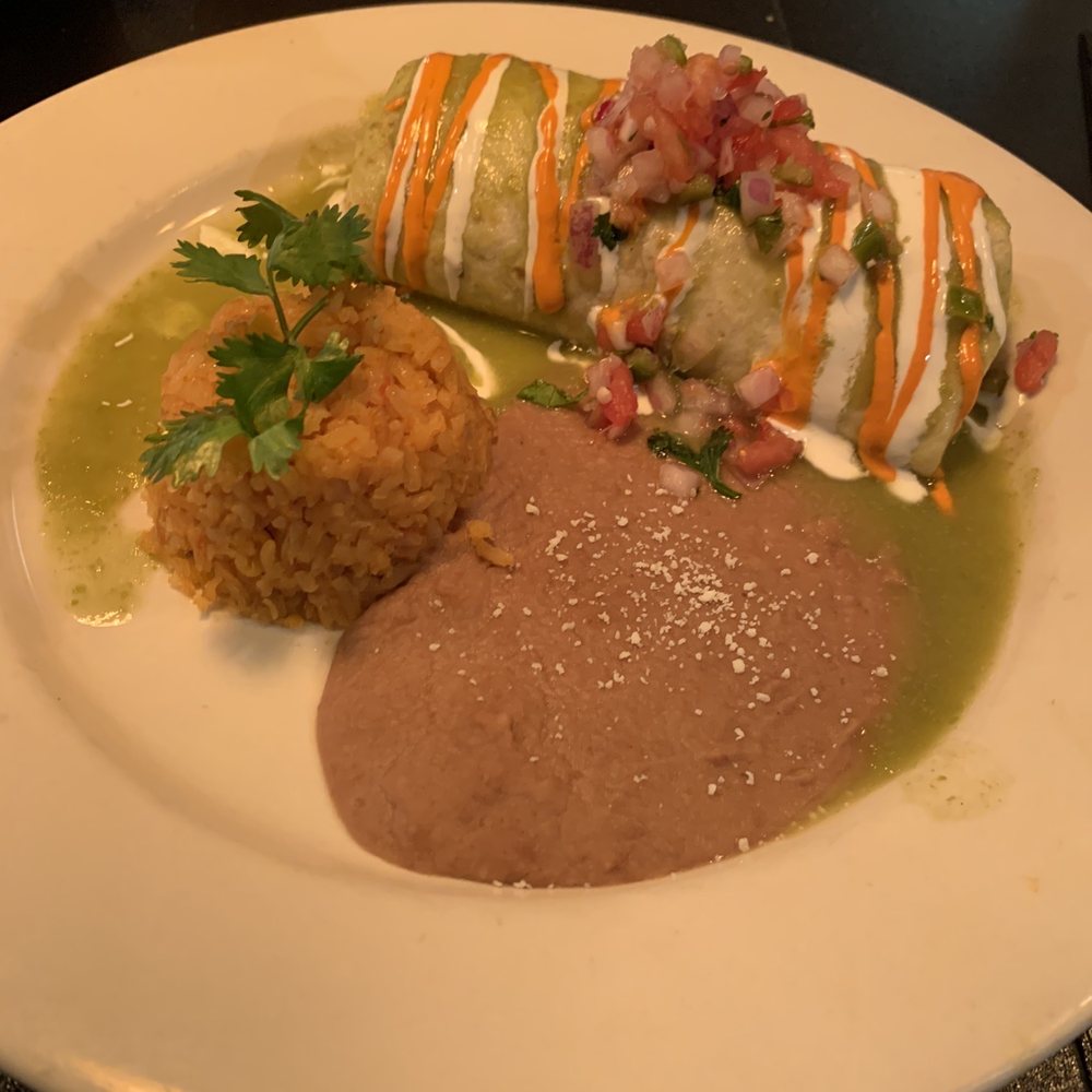 Catrinas Modern Mexican - Chile Verde Burrito - Mexican Near Me - Springfield, Missouri