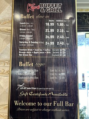 Menu photo 8 Kami Buffet & Grill Rosemead, CA