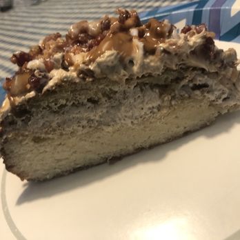 Beiler's Donuts - Slice of the Maple Bacon Donut Cake - Donuts Near Me - Lancaster, Pennsylvania