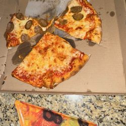 Papa Gios - One large (1/2 cheese - 1/2 sausage) pie!