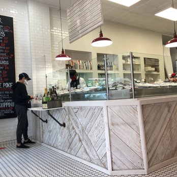 Billingsgate - Front counter and menus - Seafood Near Me - San Francisco, California