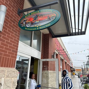 Red Brick Station - Sign - American Near Me - Nottingham, Maryland Red Brick Station - Sign - American Near Me - Nottingham, Maryland