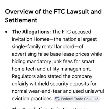 Invitation Homes - Here is the 48 million dollar settlement they didn't want any new renters to know about, I got a 60$ check from it, how rich of them - Property Management Near Me - Chandler, Arizona Invitation Homes - Here is the 48 million dollar settlement they didn't want any new renters to know about, I got a 60$ check from it, how rich of them - Property Management Near Me - Chandler, Arizona