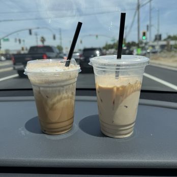 New Brew Cafe - Horchata Latte , cinnamon obsession - Coffee & Tea Near Me - North Highlands, California