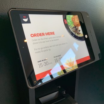 Tatsu Ramen - Tablet ordering for when you first enter - Ramen Near Me - Pasadena, California Tatsu Ramen - Tablet ordering for when you first enter - Ramen Near Me - Pasadena, California