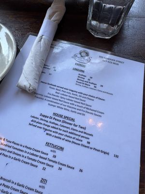 Menu photo 7 Giacomo's Ristorante - Boston Boston, MA Menu photo 7 Giacomo's Ristorante - Boston Boston, MA