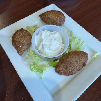 Aladdin's Cafe - Kibbeh Appetizer - Mediterranean Near Me - Portland, Oregon Aladdin's Cafe - Kibbeh Appetizer - Mediterranean Near Me - Portland, Oregon