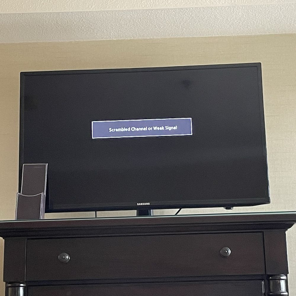 Cupertino Hotel - Half of the TV channels (if not more) did not work - Hotels Near Me - Cupertino, California