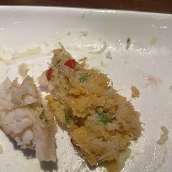 Frame Philly - The "crab" that the bass was stuffed with.... - Tapas/Small Plates Near Me - Philadelphia, Pennsylvania