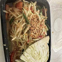 Papaya salad Papaya salad