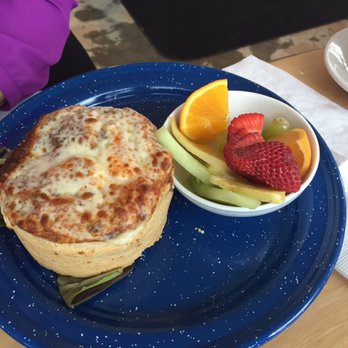 Basecamp Dinette - One of their meat filled quiches. - Coffee & Tea Near Me - Burbank, California