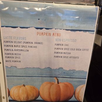 Kentjava Bar - Pumpkin menu - Coffee & Tea Near Me - Corydon, Indiana