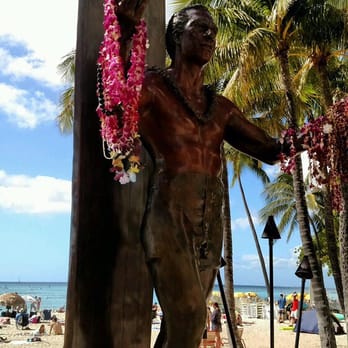 Duke Paoa Kahanamoku Statue - Public Art Near Me - Honolulu, Hawaii Duke Paoa Kahanamoku Statue - Public Art Near Me - Honolulu, Hawaii