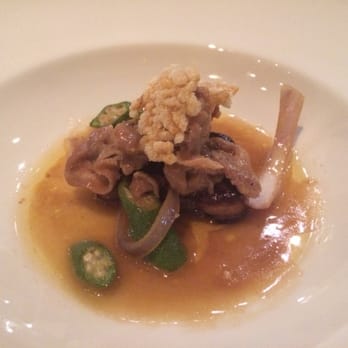 MW Restaurant - Foie gras special appetizer (w/ pork sukiyaki) - New American Near Me - Honolulu, Hawaii MW Restaurant - Foie gras special appetizer (w/ pork sukiyaki) - New American Near Me - Honolulu, Hawaii