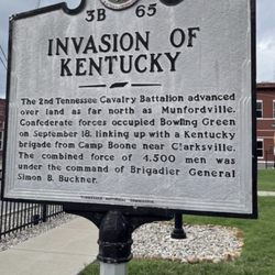 Invasion of Kentucky Marker