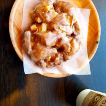 Vortex Doughnuts - Super fresh apple fritter...yummy! - Coffee & Tea Near Me - Asheville, North Carolina
