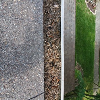 Bone Dry Roofing - All the nails and staples they left in our gutters. Also had all these nails and staples all over our yard and driveway. - Roofing Near Me - Dublin, Ohio