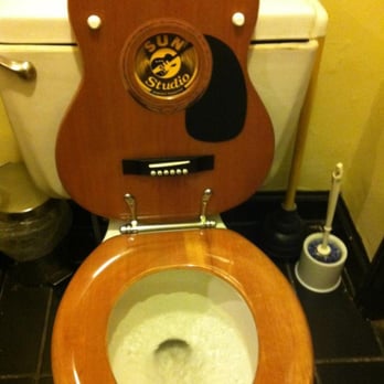 Sun Studio - toilet seat cover - Museums Near Me - Memphis, Tennessee