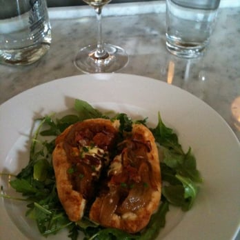 Heirloom Cafe - Bacon & Onion tart - New American Near Me - San Francisco, California Heirloom Cafe - Bacon & Onion tart - New American Near Me - San Francisco, California
