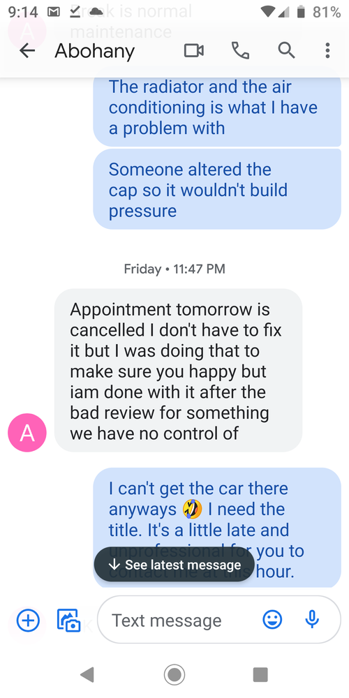 ABOHANY AUTO SALES Updated August 2024 13195 Spring Hill Dr, Spring