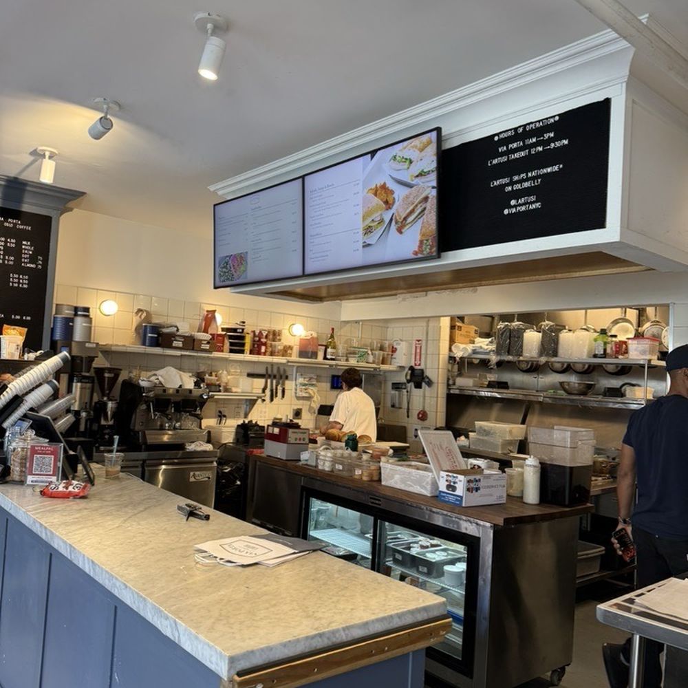 Via Porta - Interior - Desserts Near Me - New York, New York Via Porta - Interior - Desserts Near Me - New York, New York