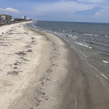 Jimmy's on the Pier - View of the beach - Seafood Near Me - Galveston, Texas Jimmy's on the Pier - View of the beach - Seafood Near Me - Galveston, Texas