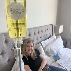 Lifedrip IV Hydration - Fueling up before Burning Man festival