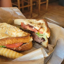 521 BBQ & Grill - BLT with a beef patty