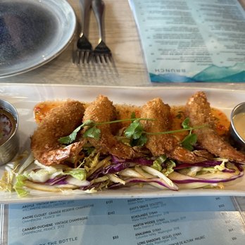 The Cove - 5 Spice Tempura Prawns, wonderful flavor - Seafood Near Me - Vancouver, Washington