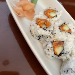 Simple spicy tuna. They don't skimp on the filling