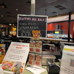 a menu and a sign a menu and a sign