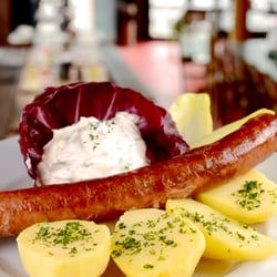 Apfelweinwirtschaft Proletariat - Schreiber-Heynes Kartoffelwurst.