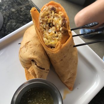 Topgolf - Breakfast burrito...SO good! - Golf Near Me - Virginia Beach, Virginia