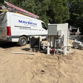 Maverick Electric - St Cyr Pools job - Electricians Near Me - Hampstead, New Hampshire
